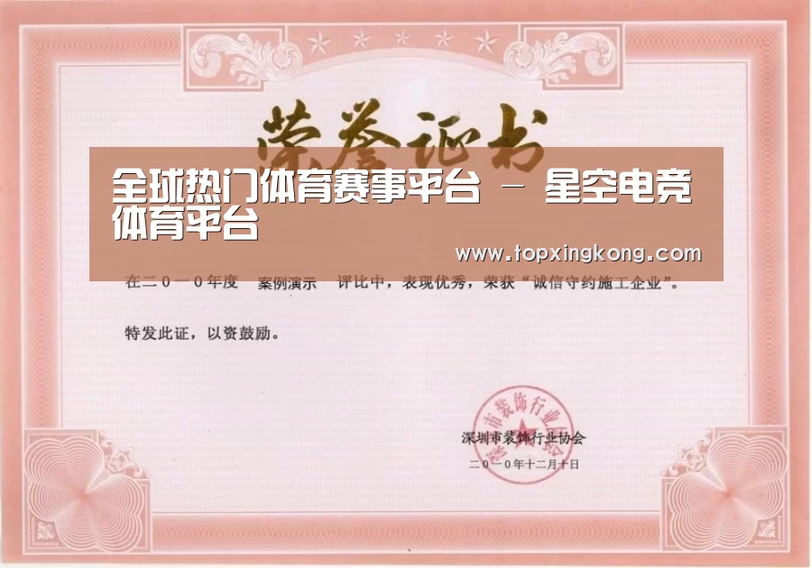 荣誉证书二